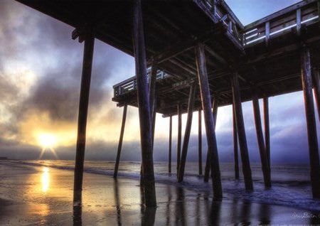 Sunrise at the Pier on Sale