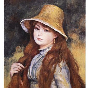 Girl and Golden Hat Online Sale