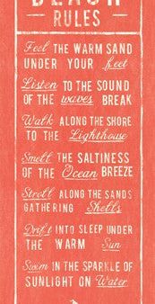 Beach Rules - Coral Supply