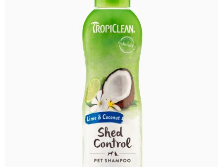 15% OFF: Tropiclean Lime & Coconut Shed Control Pet Shampoo 12oz Fashion