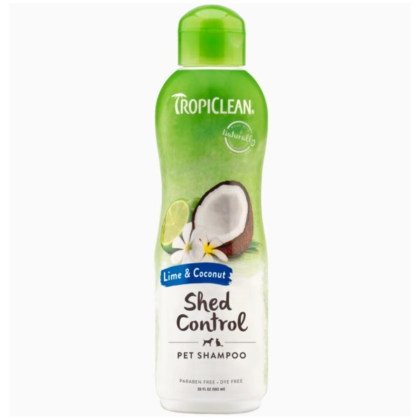 15% OFF: Tropiclean Lime & Coconut Shed Control Pet Shampoo 12oz Fashion