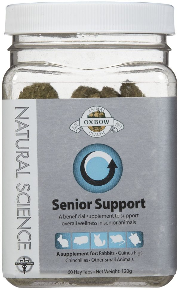 Oxbow Natural Science Senior Support For Small Animals 60 tabs Hot on Sale