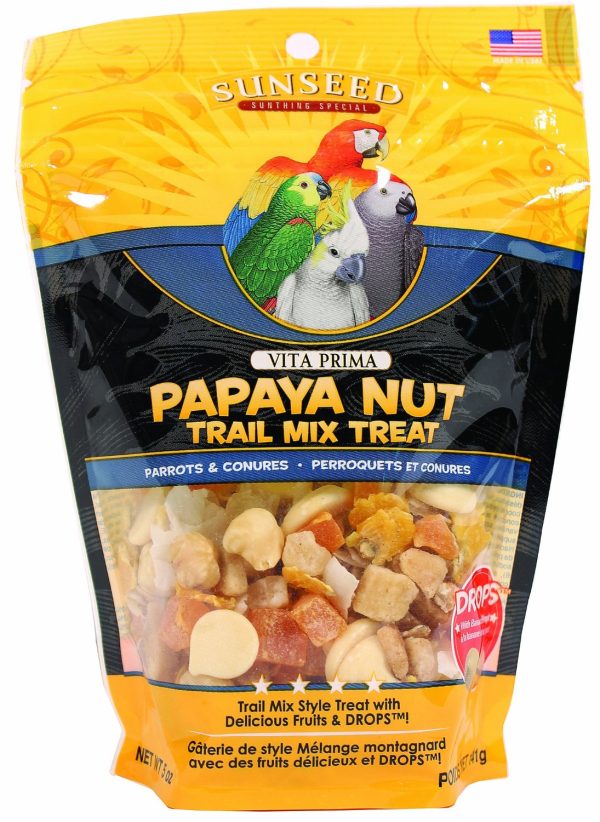 Sunseed Vita Prima Papaya Nut Trail Mix For Birds 5oz Online