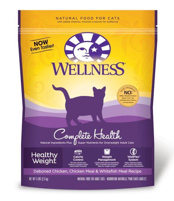 Wellness Complete Health Healthy Weight Dry Cat Food 5lb Fashion