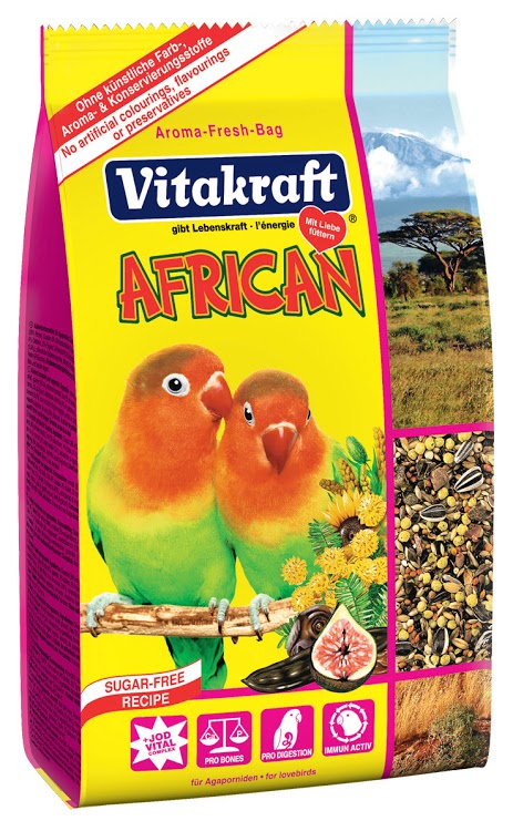 Vitakraft Menu African Lovebird Bird Food 750g Online