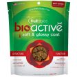 Fruitables BioActive Soft & Glossy Coat Soft Chew Dog Treats 6oz Supply