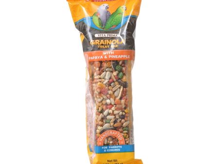 Sunseed Vita Prima Grainola Treat Bar With Papaya & Pineapple For Birds 1.8oz Sale