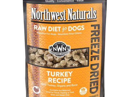 BUNDLE DEAL : Northwest Naturals Turkey Freeze Dried Raw Diet Dog Food Hot on Sale