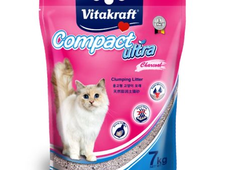 Vitakraft Compact Ultra Cat Litter Charcoal 7kg For Discount