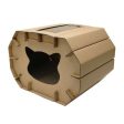 Cat Love Cozy Scratcher Den With Catnip Sale