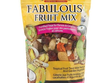 Sunseed Fabulous Fruit Mix for Parrots & Conures 12oz Online now