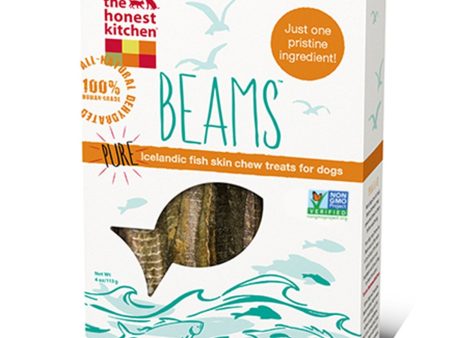 The Honest Kitchen Beams Pure Icelandic Catfish Skins Dog Treats 4oz Cheap