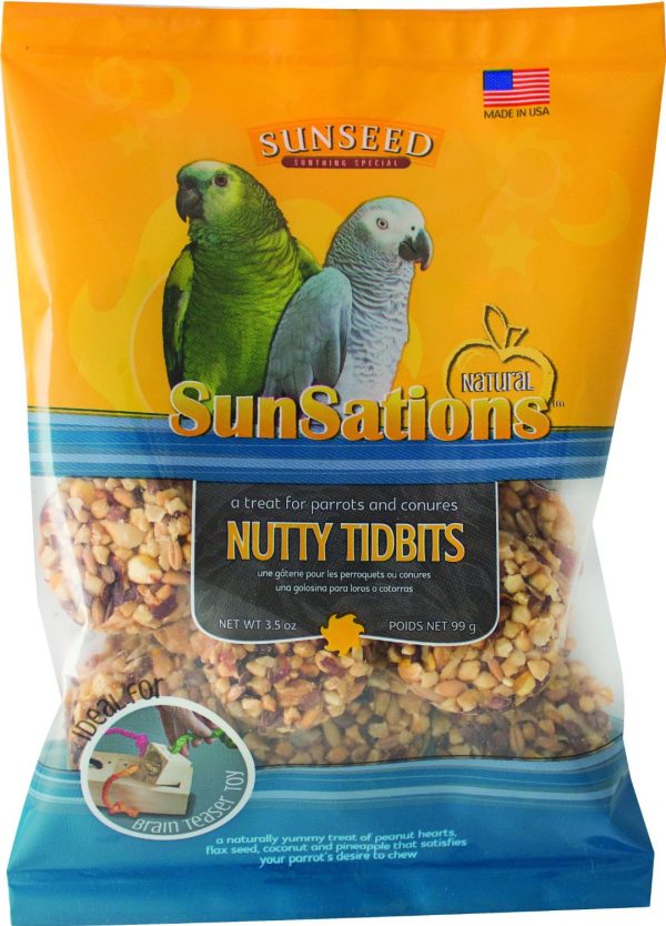 Sunseed SunSations Nutty Tidbits Bird Treat 3.5oz Sale