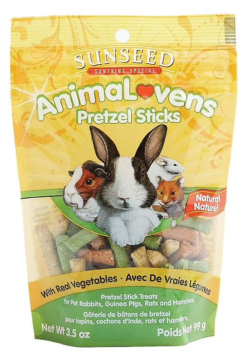 Sunseed AnimaLovens Pretzel Sticks For Small Animals 3.5oz Discount