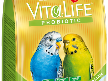 Vitakraft VitaLife Probiotic Australian Budgie Bird Food 800g Fashion