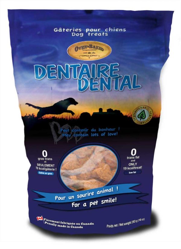 Oven-Baked Tradition Wheat-Free Dental Care Dog Treat 283g For Cheap