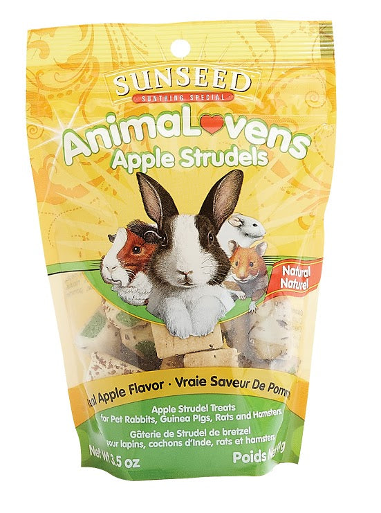 Sunseed AnimaLovens Apple Strudels For Small Animals 3.5oz Online Sale