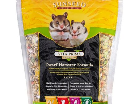 Sunseed Vita Prima Dwarf Hamster Formula Hamster Food 2lb For Sale