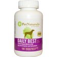 Pet Naturals of Vermont Daily Best Complete Multi-Vitamin Mineral For Dogs - Chicken Liver Flavored 180 Tablets Supply