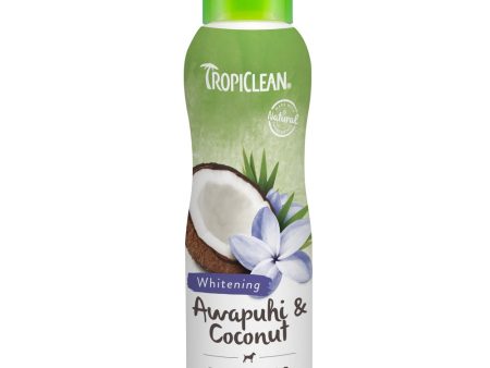 15% OFF: Tropiclean Whitening Awapuhi & Coconut Pet Shampoo 12oz Hot on Sale