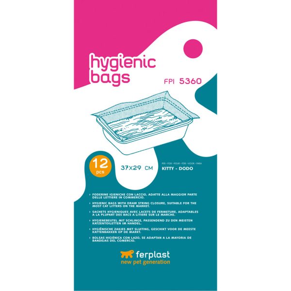 Ferplast Hygienic Litter Bags 12ct Discount