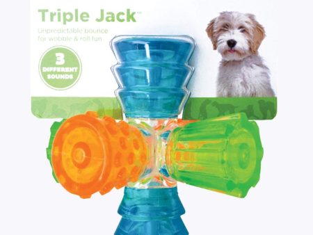 10% OFF: Outward Hound Triple Jack Interactive Multi-Squeak Dog Toy Cheap