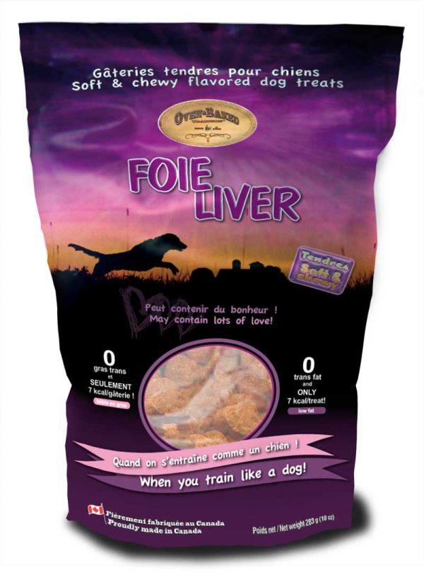 Oven-Baked Tradition Soft & Chewy Liver Dog Treat 283g Online now