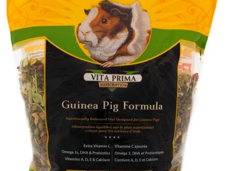 Sunseed Vita Prima Guinea Pig Formula Guinea Pig Food 4lb Hot on Sale