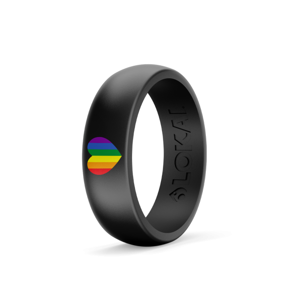 Pride Heart Ring Fashion