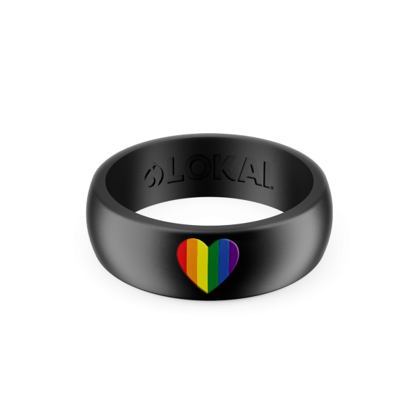 Pride Heart Ring Fashion