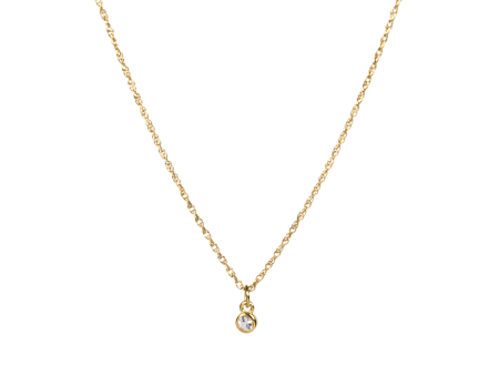 White Sapphire Necklace For Cheap